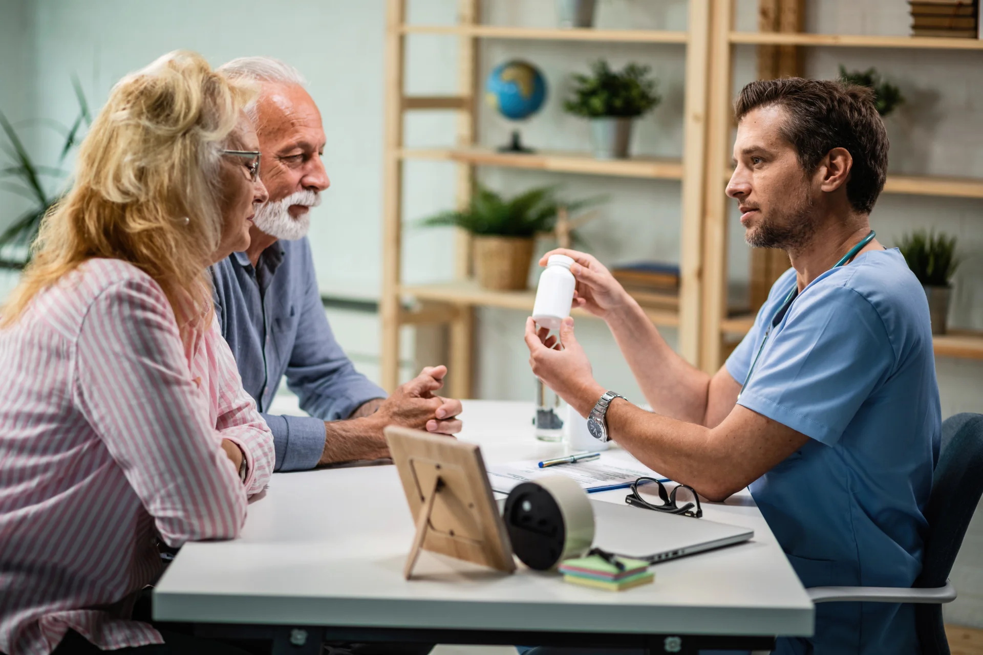 Explanation of antidepressants to the patient